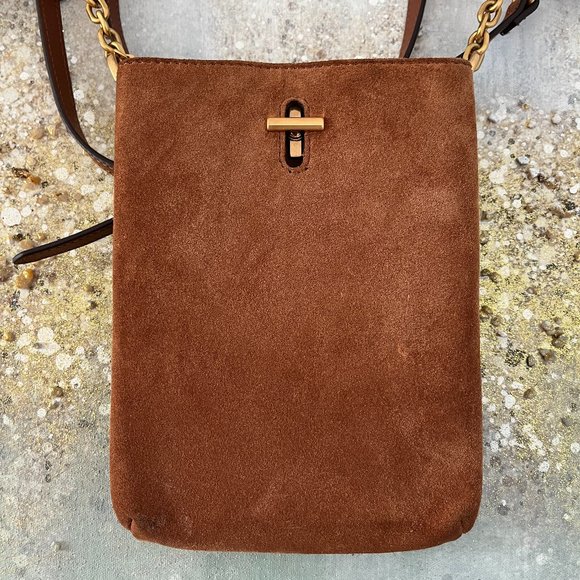 Thacker Pippa Suede Crossbody Bag (NWT) - Picture 2 of 14